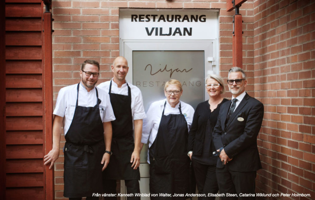 Från vänster: Kenneth Winblad von Walter, Jonas Andersson, Elisabeth Steen, Catarina Wiklund och Peter Holmbom.