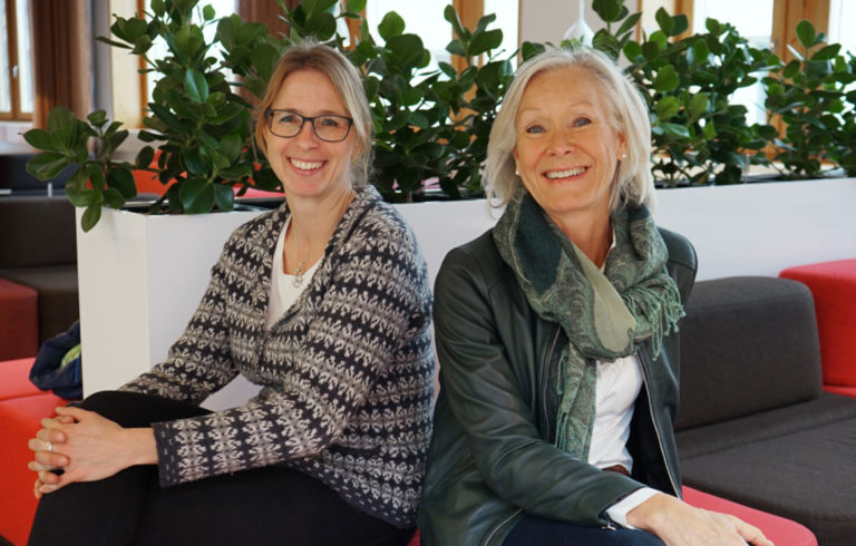 Christina Grönvik och Cecilia Wigerstad, projektledare på Skolverket.